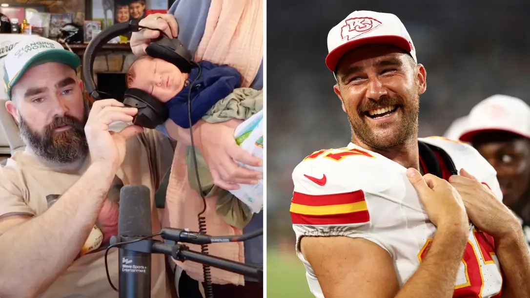 YouTube/New Heights/Kevin Sabitus/Getty Images