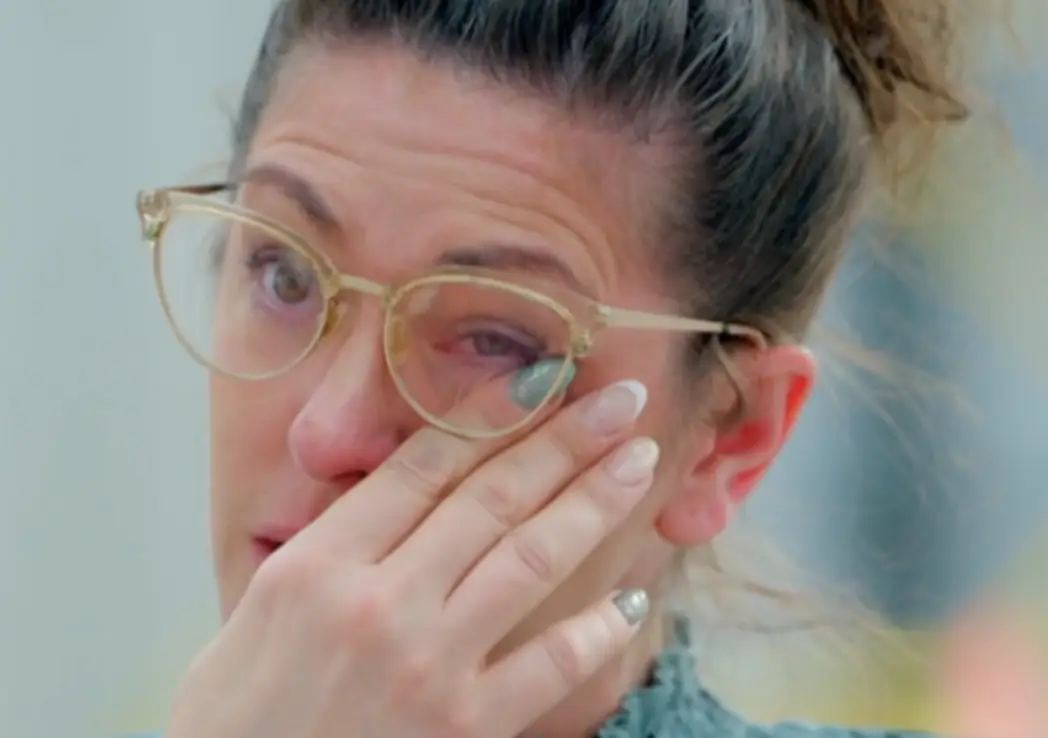 Rachel was upset during the episode.