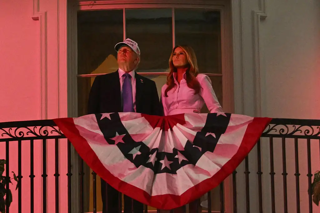 The US President has big plans for an expensive firework display (JIM WATSON/Getty Images)