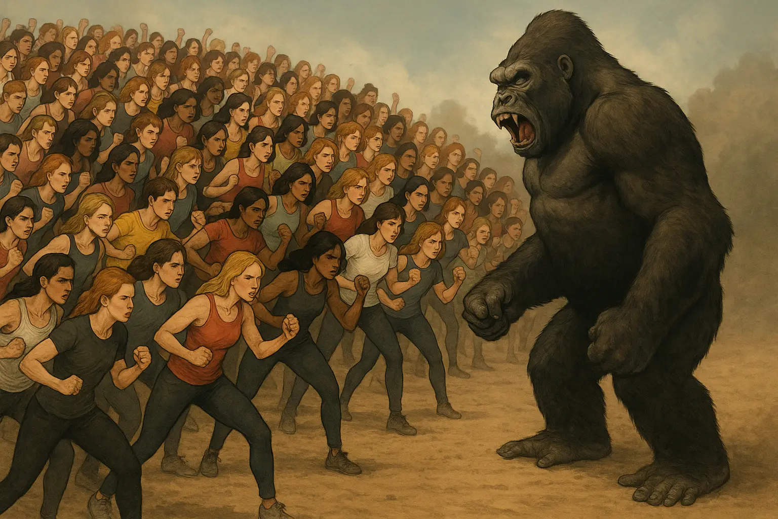 Who are these 100 selected women and what role have they been 'selected' for during the fight? (ChatGPT)