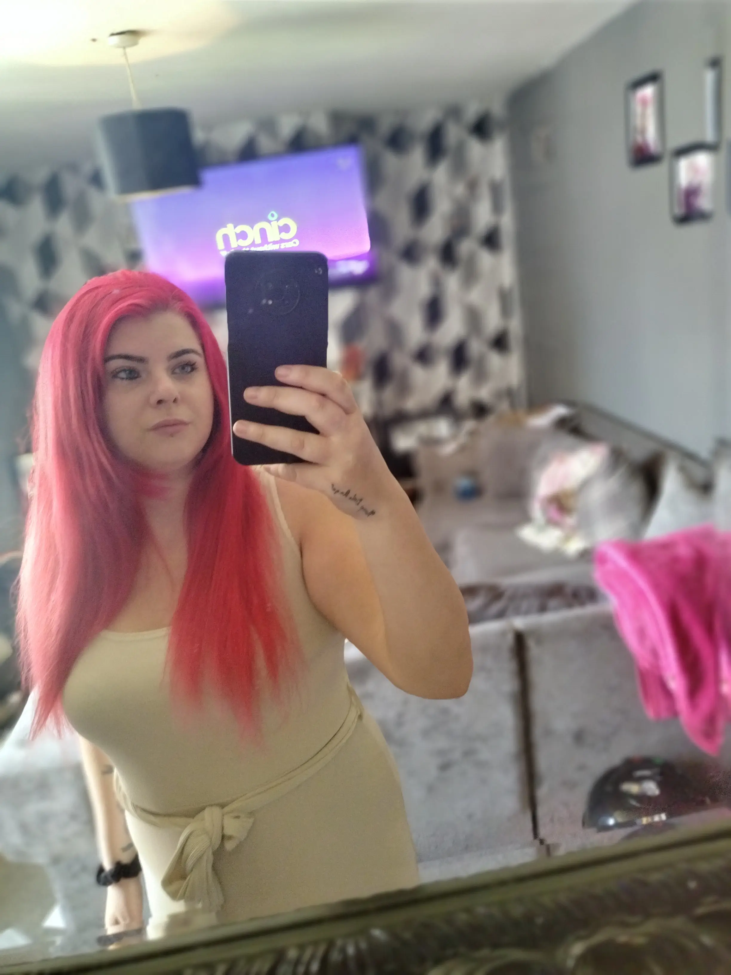 Katie has no regrets.