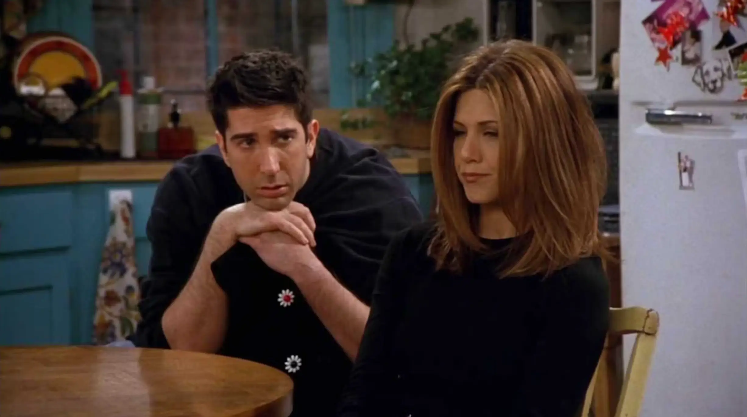 Ross and Rachel fought over what a 'break' really means. (NBC)