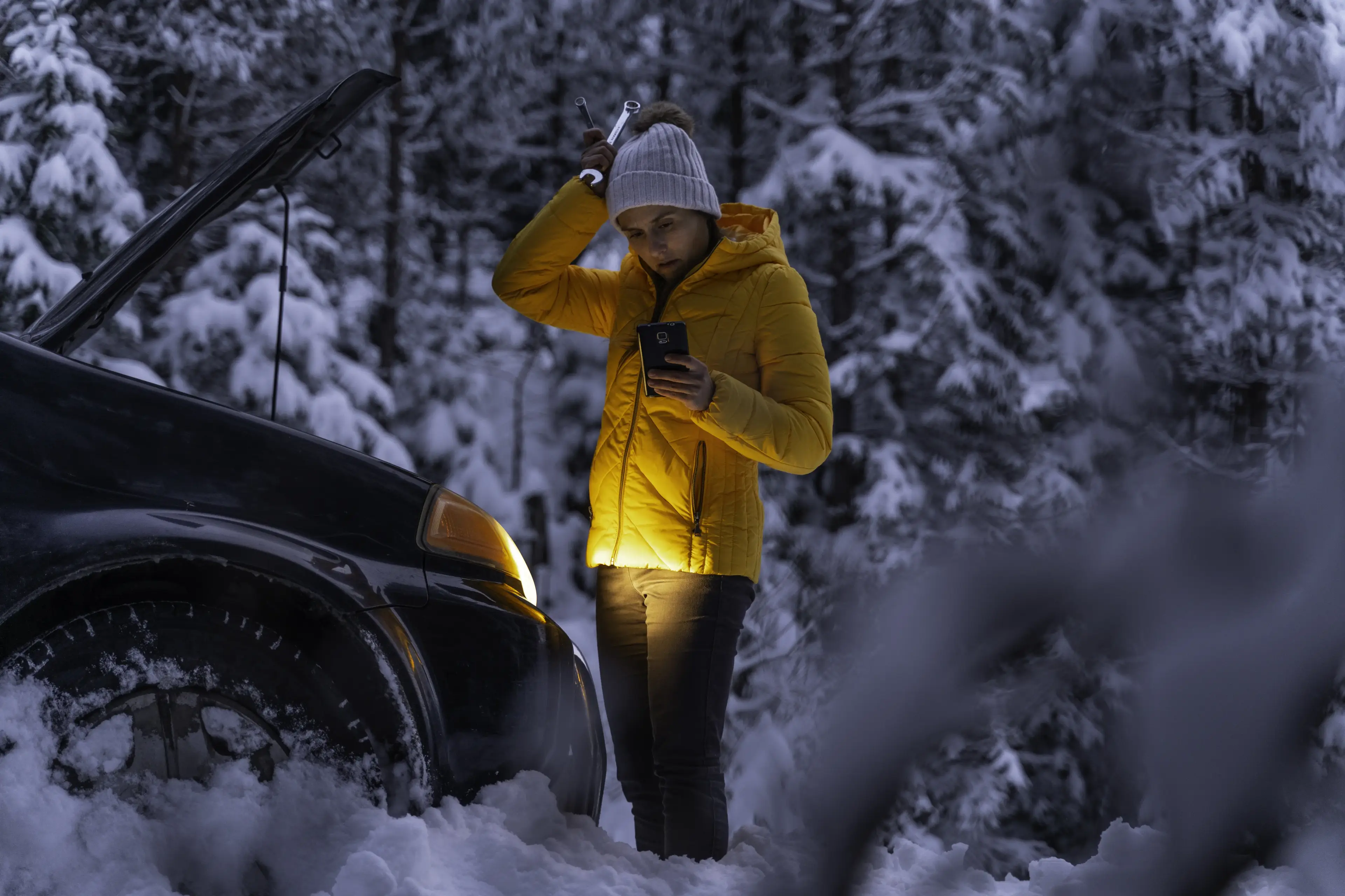 'Disruptive snow' is set to sweep across the UK. (Mark Runnacles/Getty Images)