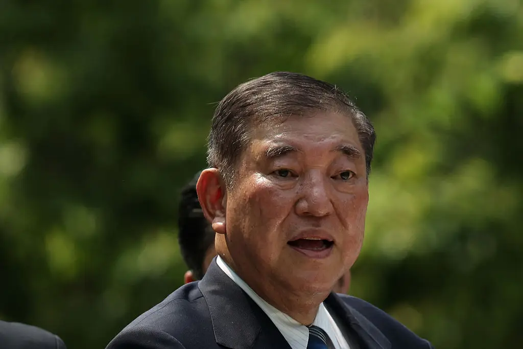 Japan's Prime Minister and Liberal Democratic Party President, Shigeru Ishiba (Buddhika Weerasinghe / Stringer / Getty Images)