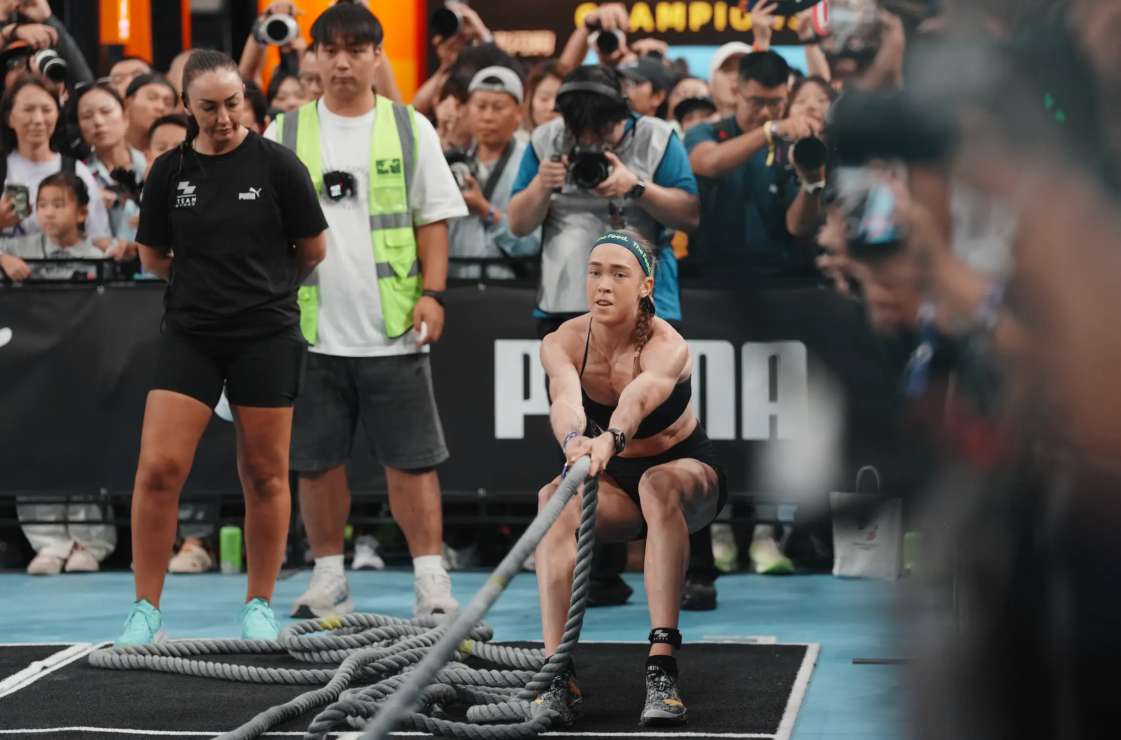 Hyrox announced a rule change following the incident (Fred Lee/Getty Images)