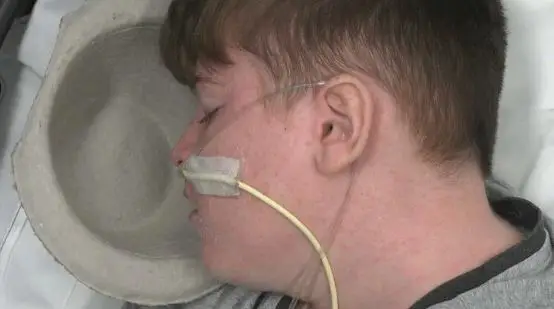 He begged to be 'put to sleep'.