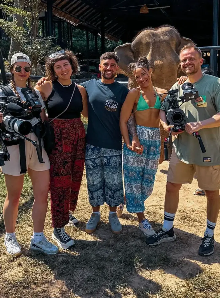 Kieran thanked producers for pairing him up with Kristina (Instagram/@kristinagoodsell)