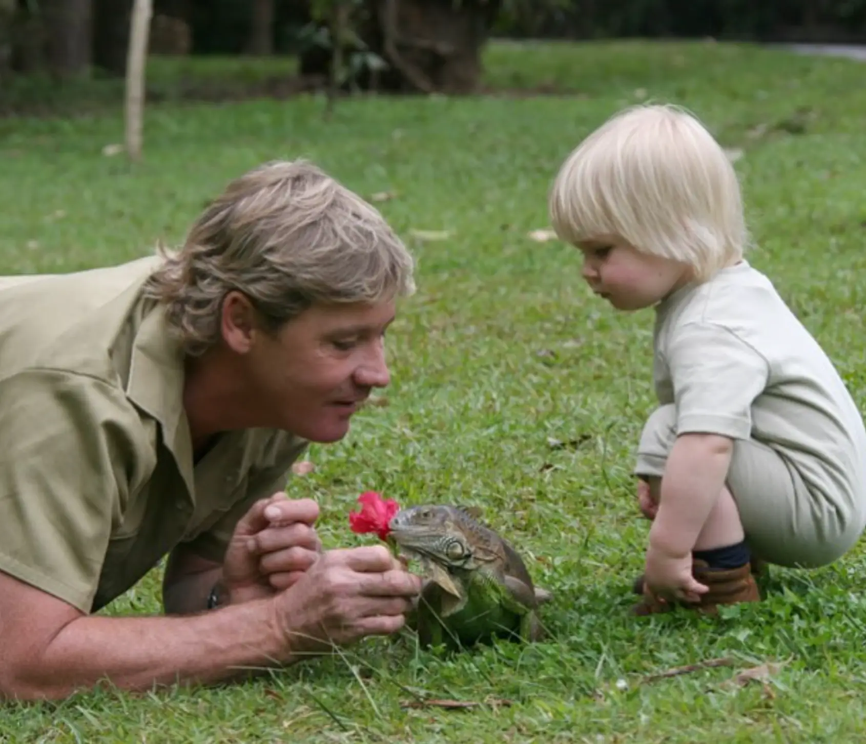 Robert was just two years old when his father Steve Irwin unexpectedly died (instagram/@robertirwinphotography)