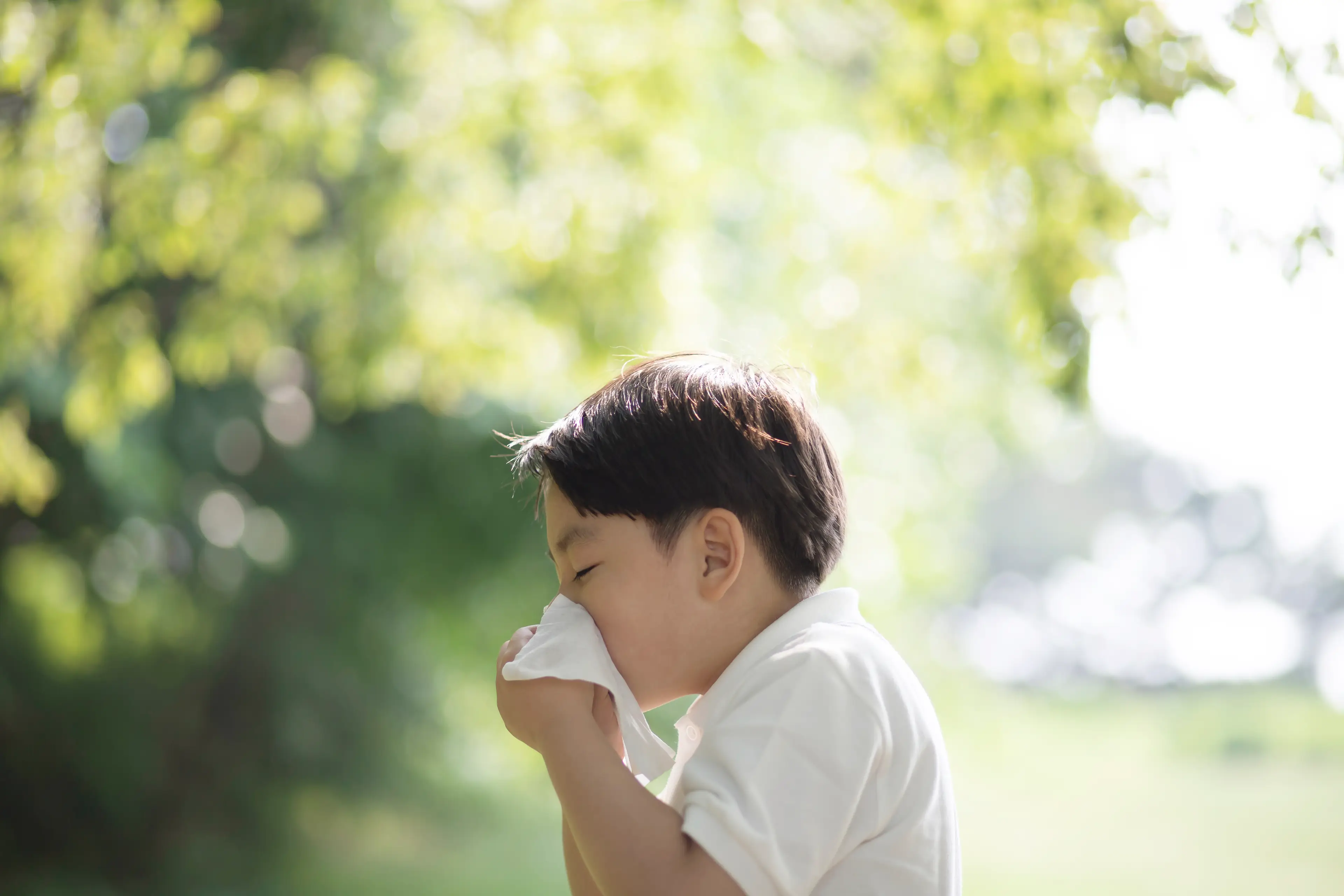 White lung syndrome seems particularly prevalent among children.