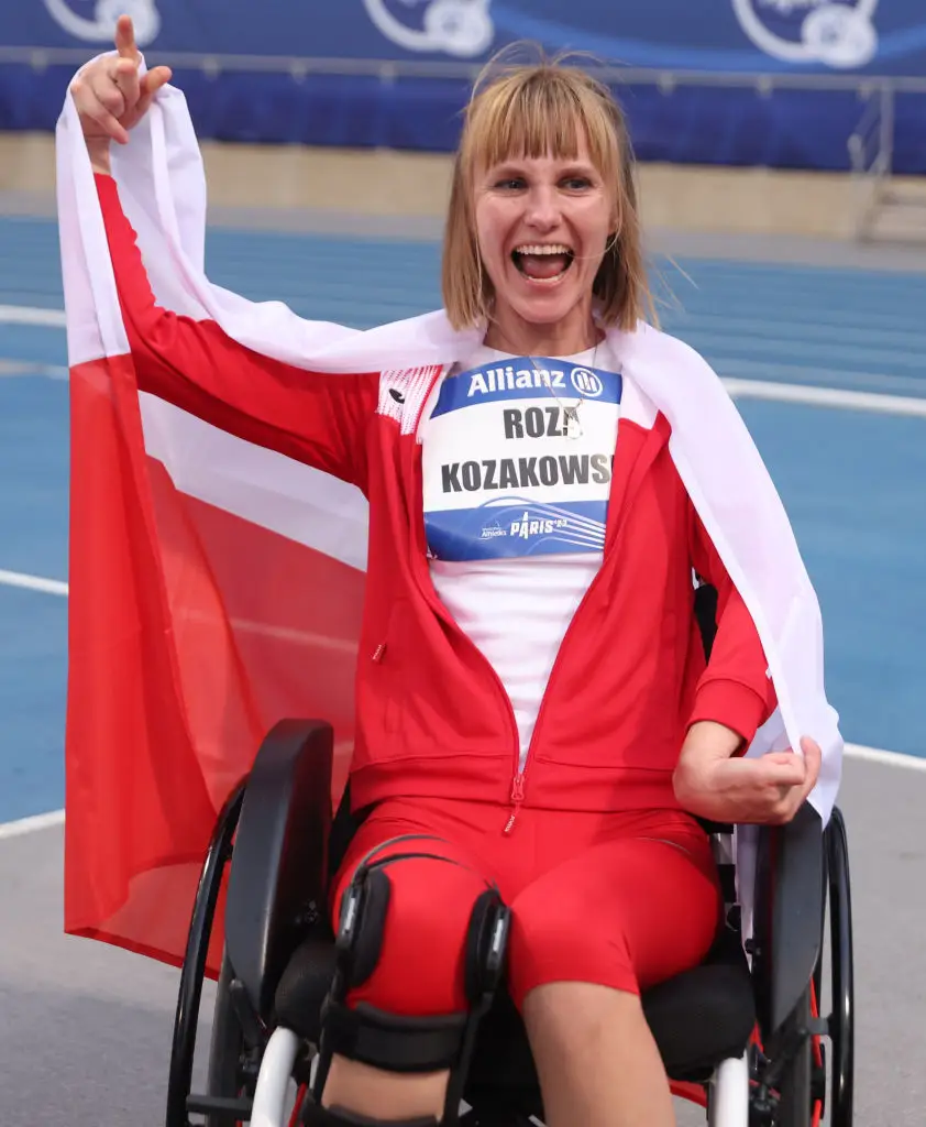 Roza was disqualified over an issue with equipment (Alexander Hassenstein/Getty Images)