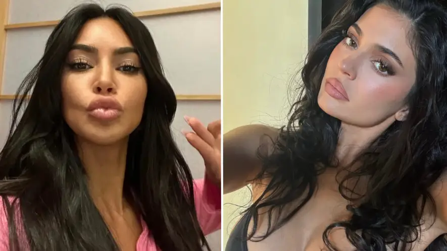 Instagram/@kimkardashian/@kyliejenner