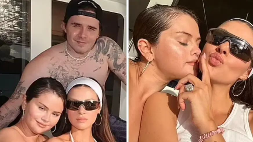 Nicola Peltz says she's 'in a throuple' with Selena Gomez and Brooklyn Beckham