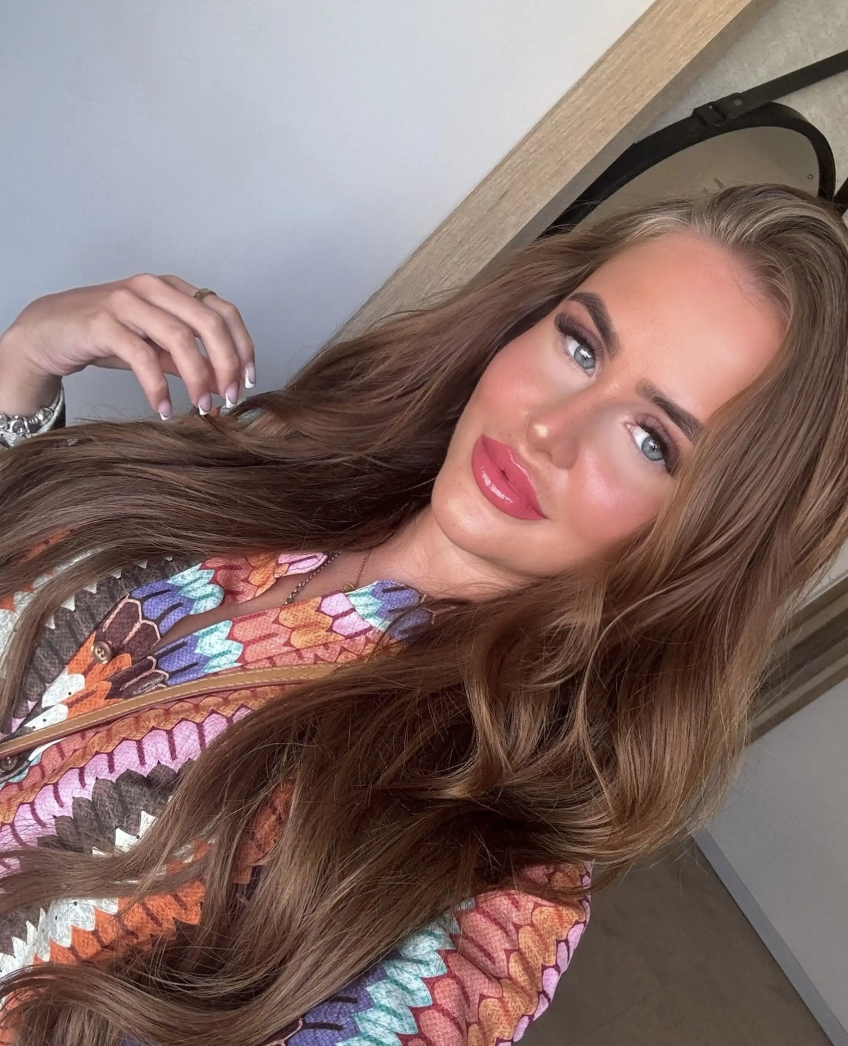 Lillie had opted for lash extensions several times in the past. (Kennedy)