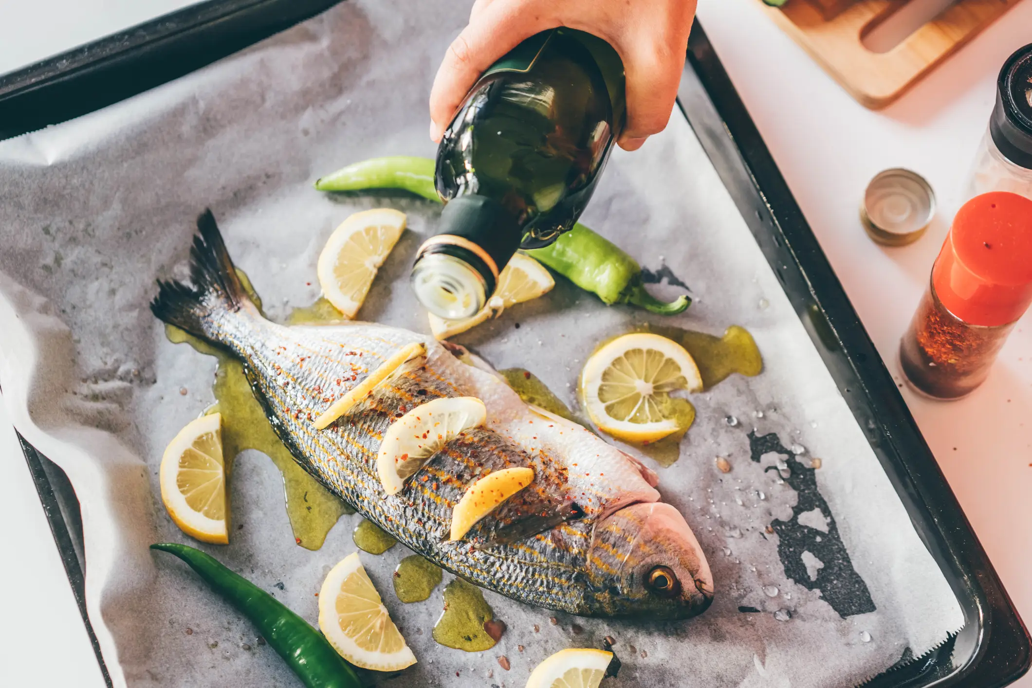 Oily fish is key for good gut health (Maria Korneeva / Getty Images)