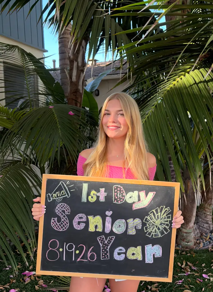 Mia Talerico has begun her senior year of high school (Instagram/miatalerico101)