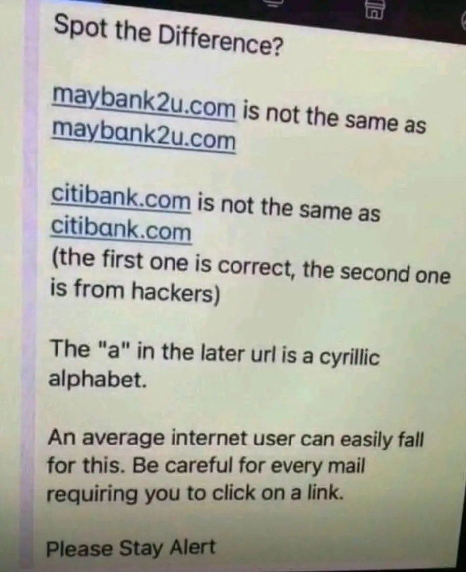 The warning that was shared on social media has left people in shock (Facebook)