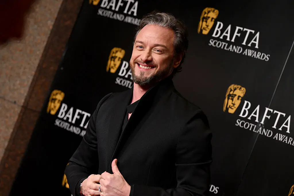 James McAvoy said he's experienced the 'merest hint of an erection' (Jeff Spicer/BAFTA/Getty Images)