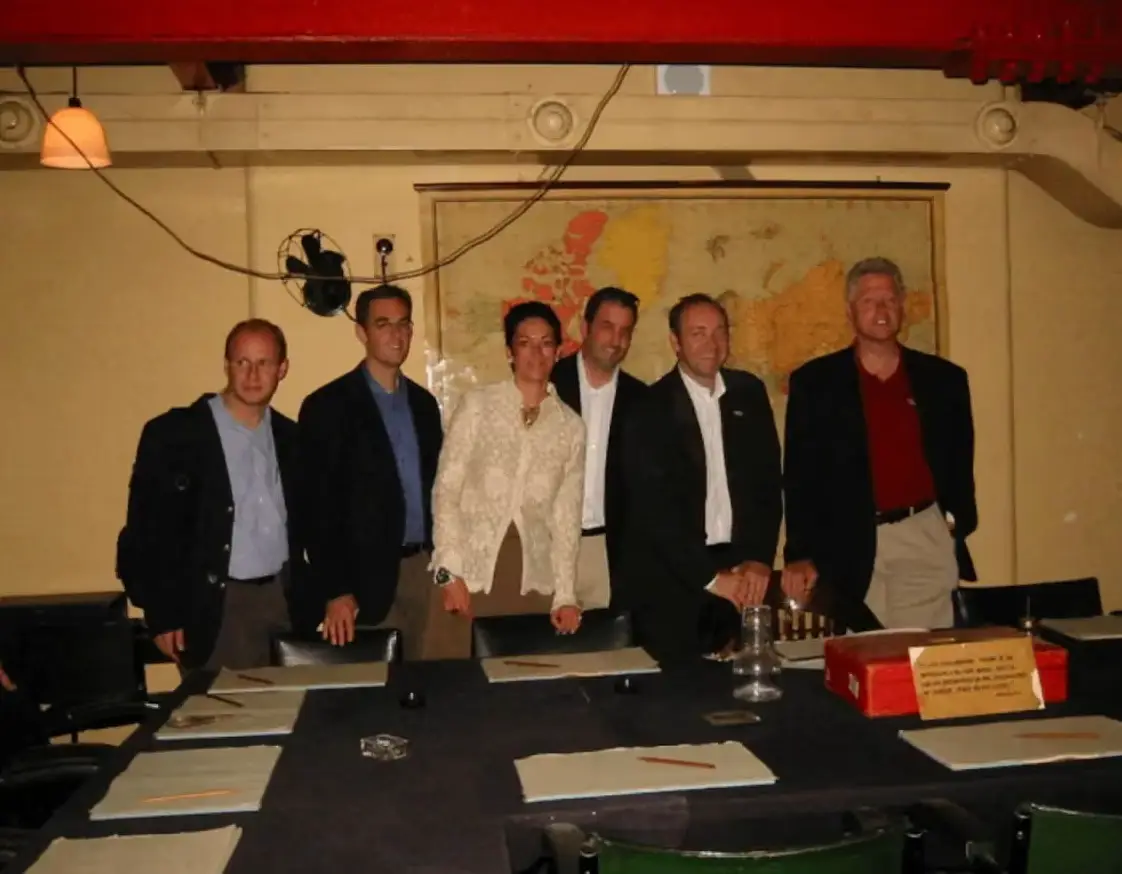 Kevin Spacey is also pictured in the files (Department of Justice)