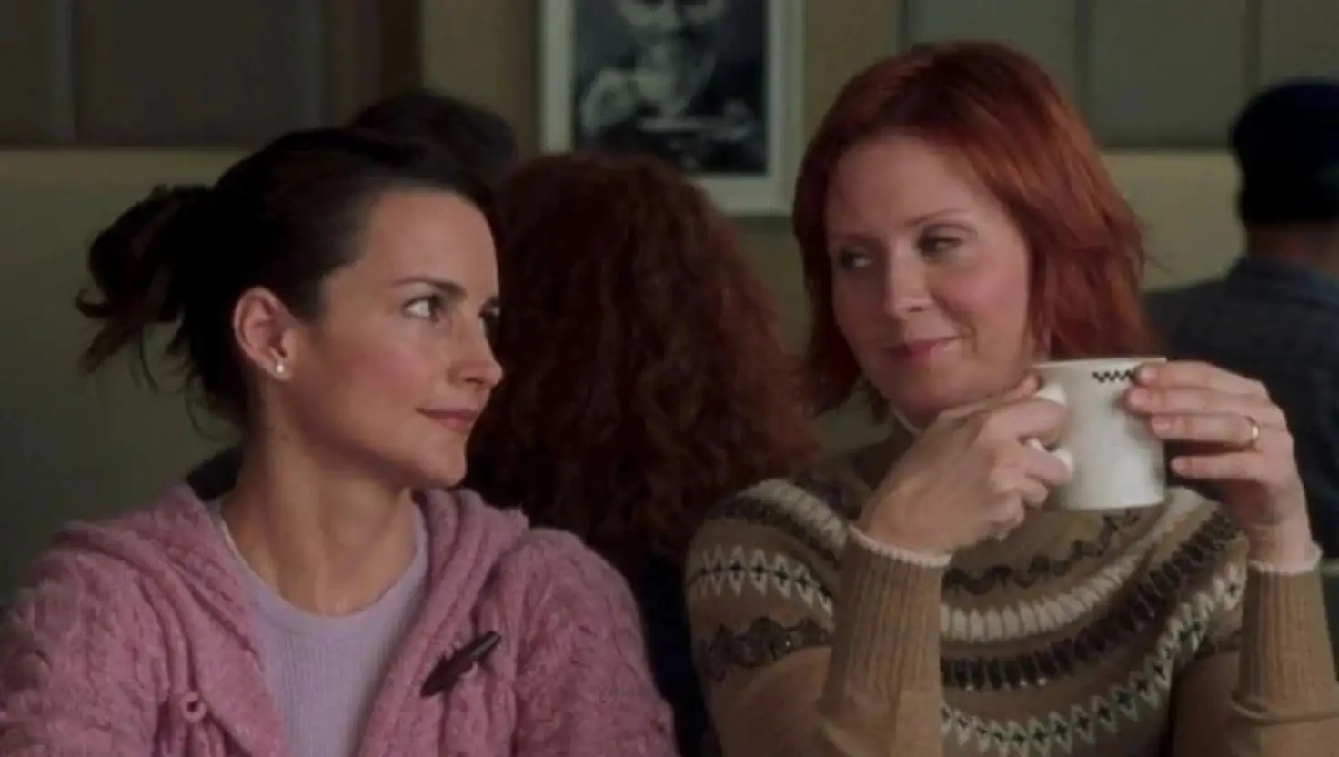 Kristin and Cynthia Nixon were reportedly asked about their sexual preferences on the set (HBO Max)