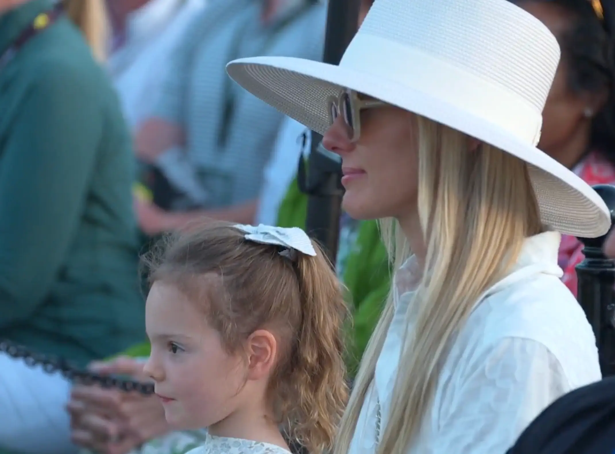 McIlroy's wife, Erica Stoll, wasn't mentioned by name in his teary victory speech (X/@TheMasters)