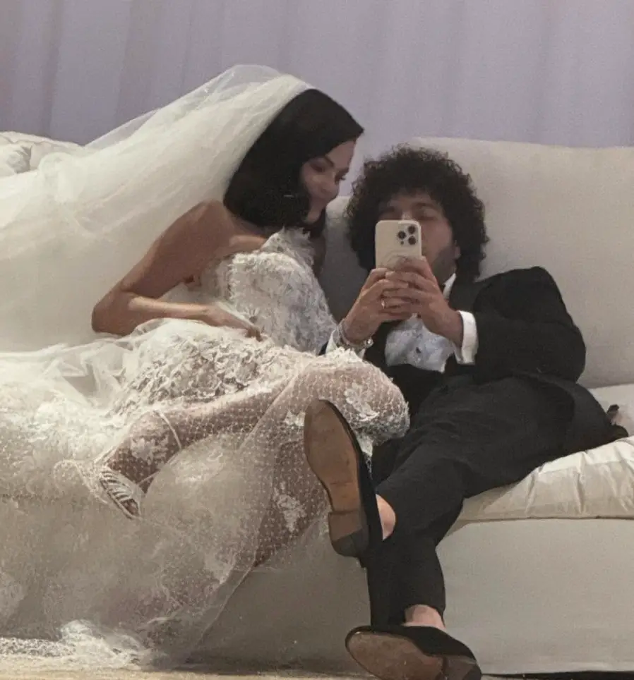 Selena Gomez and Benny Blanco tied the knot over the weekend (Instagram/@itsbennyblanco)
