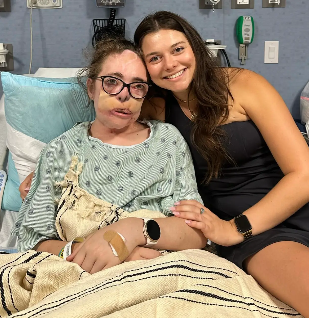 In August, she underwent her 20th reconstructive surgery.