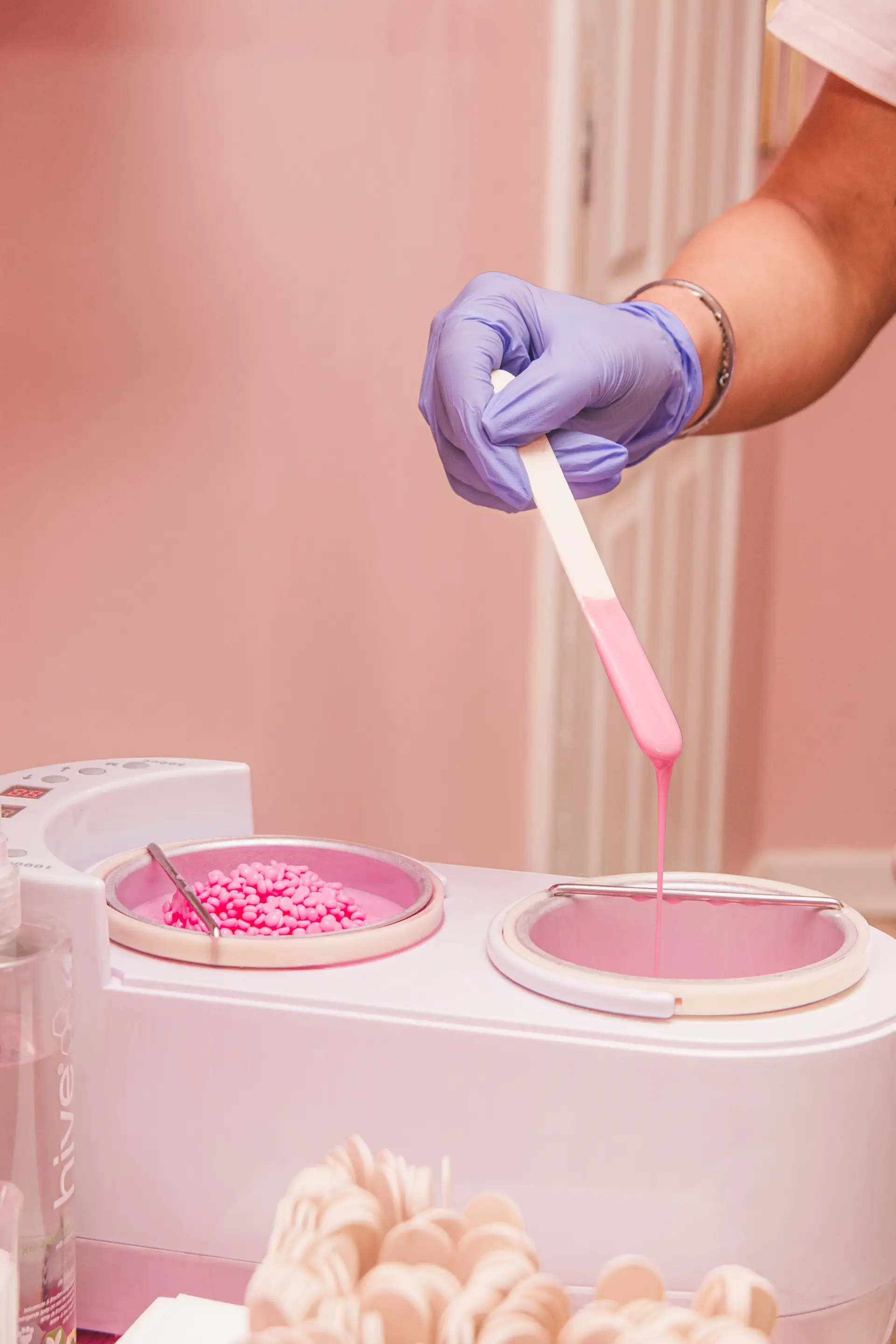 Jess admitted that 'people say crazy stuff all the time during a wax' (Supplied)