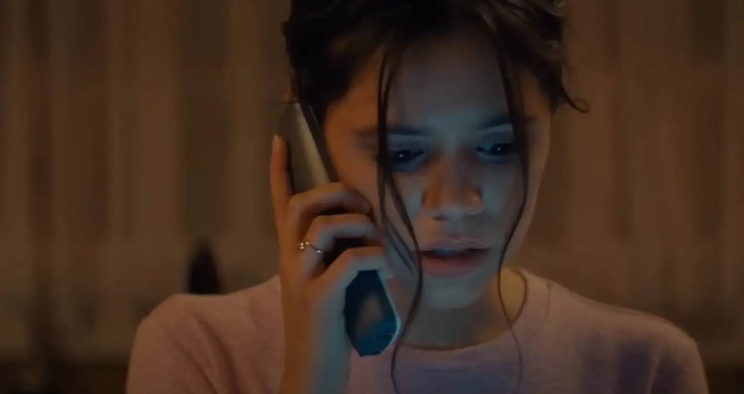 Jenna Ortega plays a very unlucky teenager.