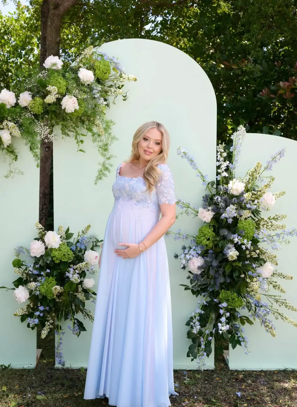 Tiffany's pregnancy was announced in October (Instagram/@tiffanytrump)