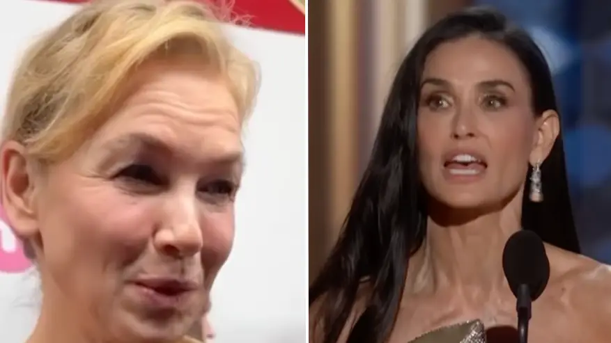 ‘Disgusting’ viral video of Renée Zellweger and Demi Moore has women making very important point