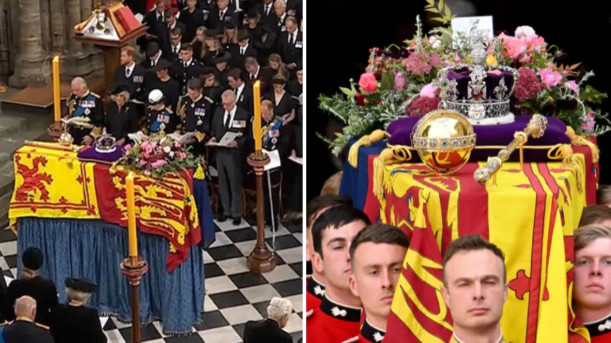 How late Queen Elizabeth gave touching tribute to Prince Philip during her funeral