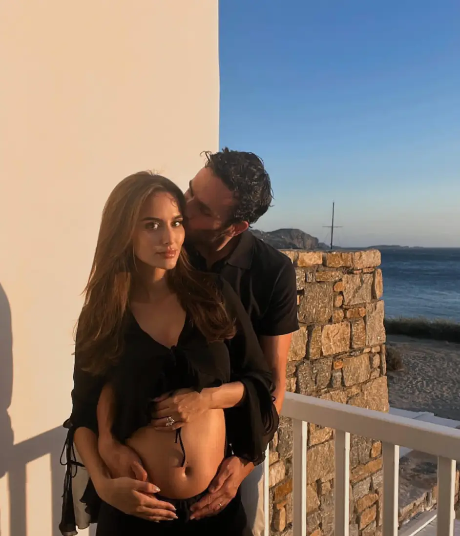 Lucy Watson announced she was expecting last week.