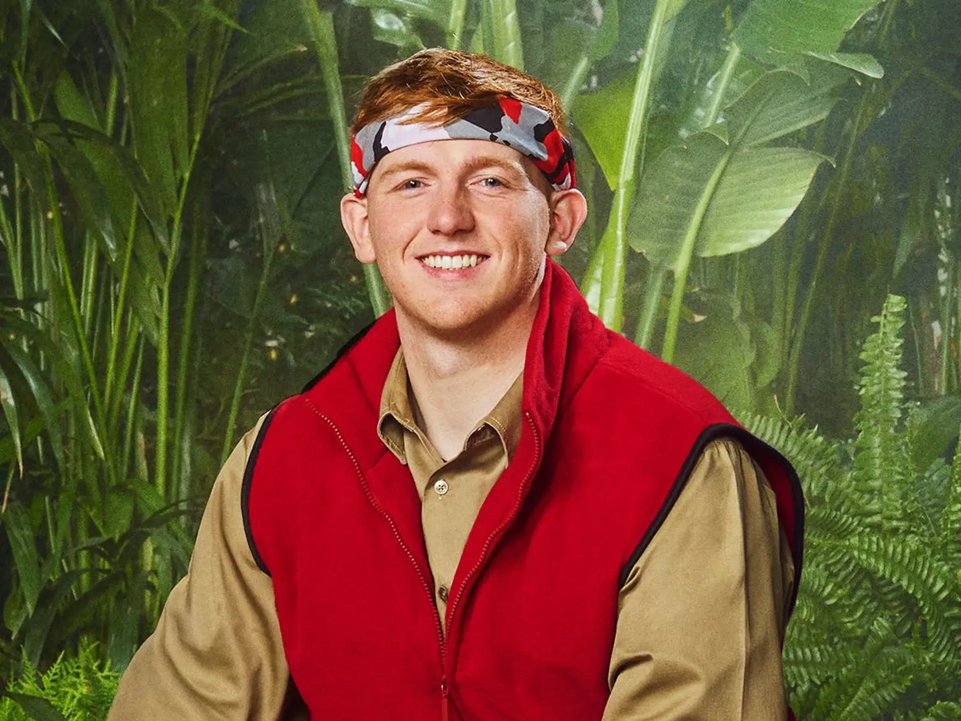 I'm A Celeb star AngryGinge entered the Aussie jungle over the weekend (ITV)