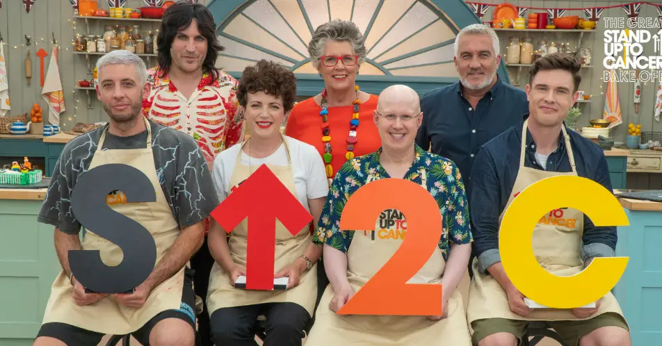 Annie took part in this year's Celebrity Bake Off. (