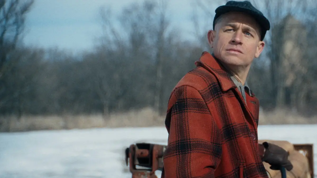 Charlie Hunnam stars as the Butcher of Plainsfield, Ed Gein, in the new Monster series (Netflix)