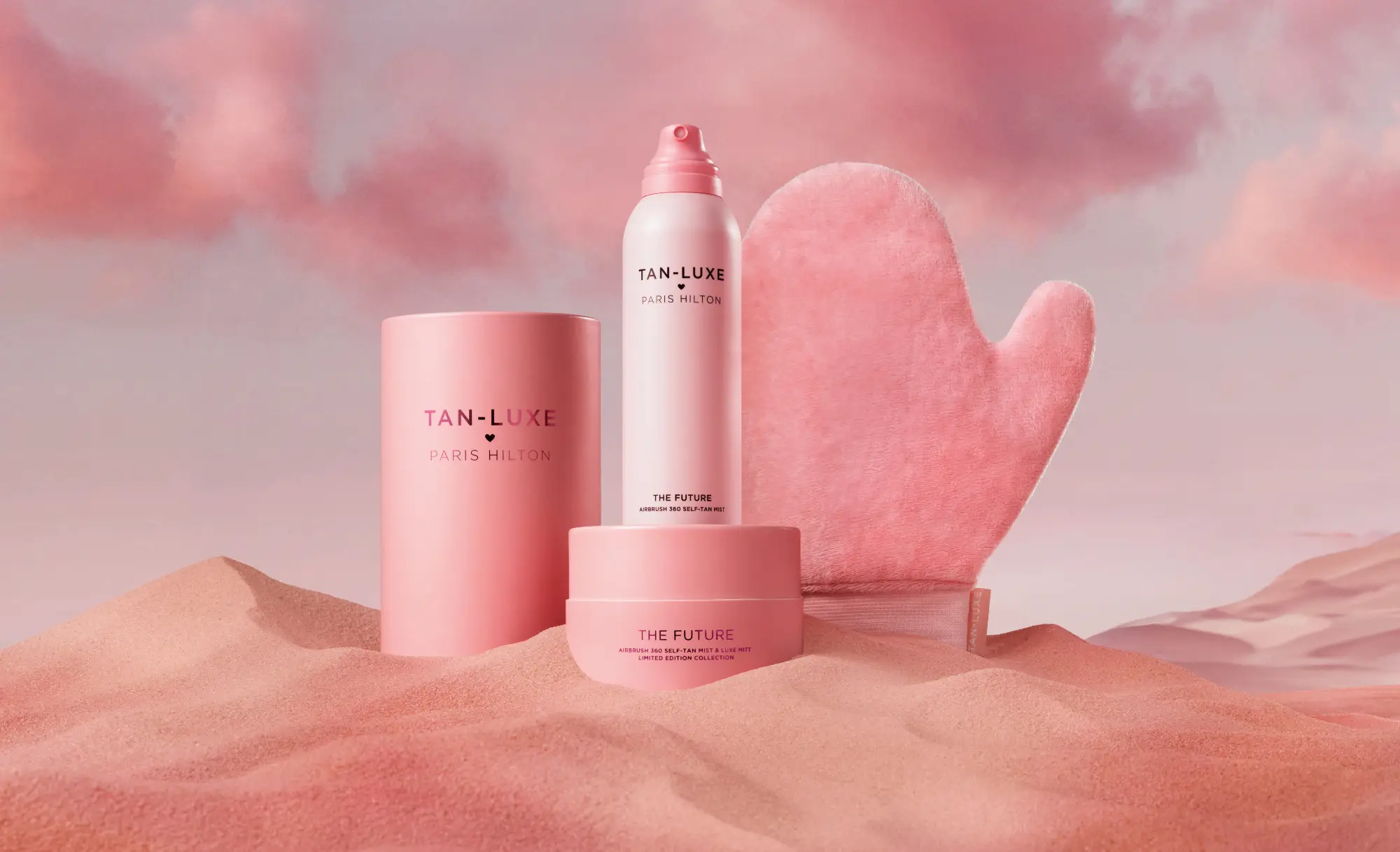 The range was created in collaboration with Paris Hilton.