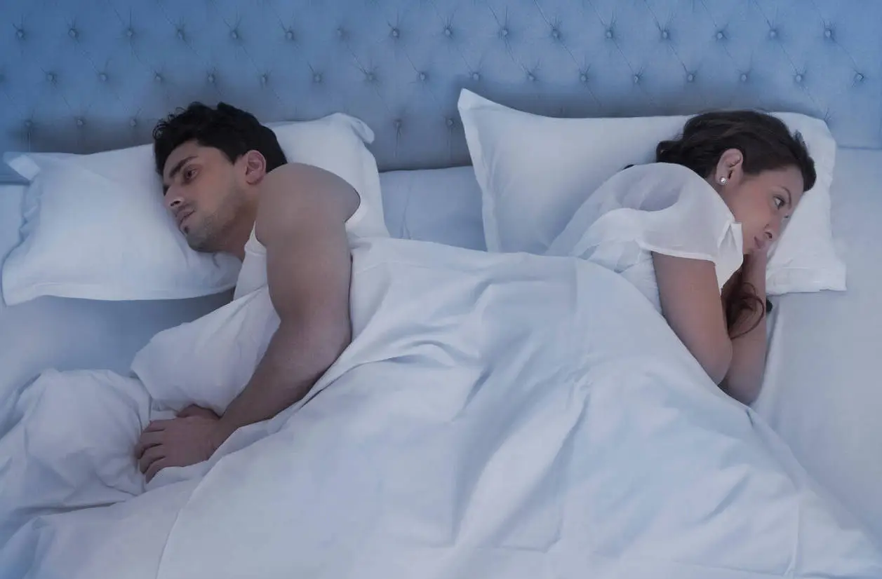 The expert says that frequency doesn't matted if both people are content.