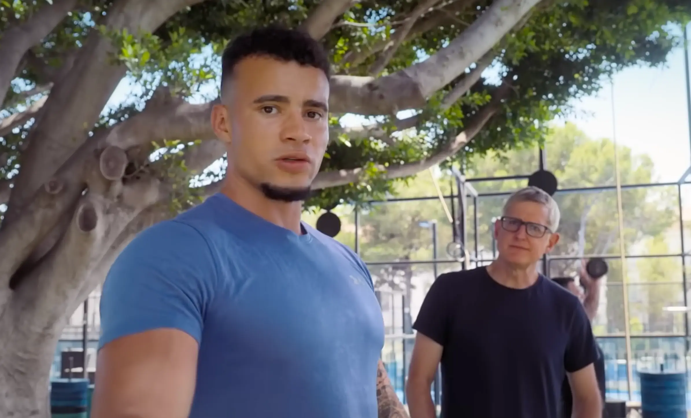 The influencer said his dad wasn't in his life for a decade (Netflix)