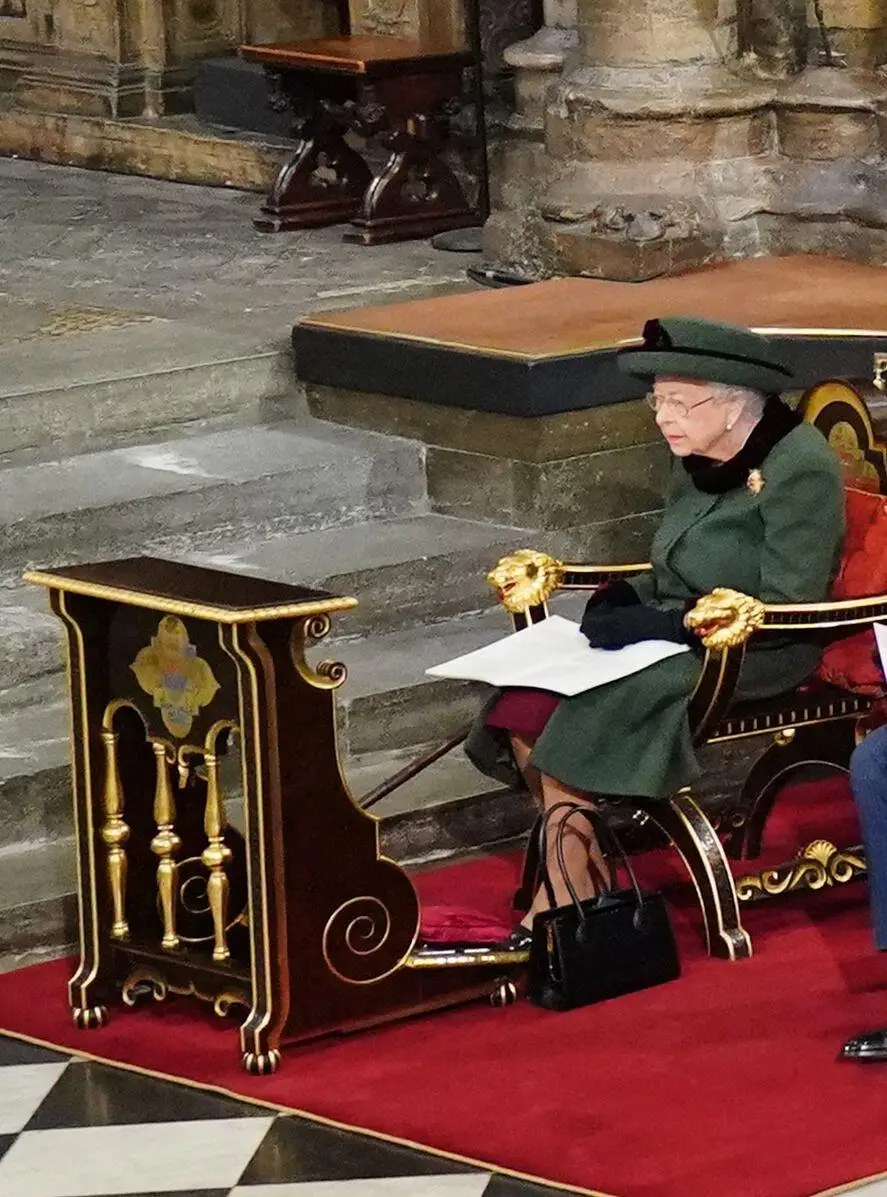 The Queen could be seen wearing the colour (
