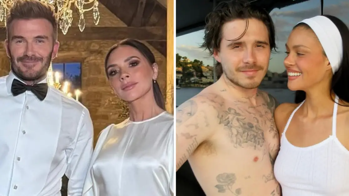 Instagram/@davidbeckham/@brooklynpeltzbeckham