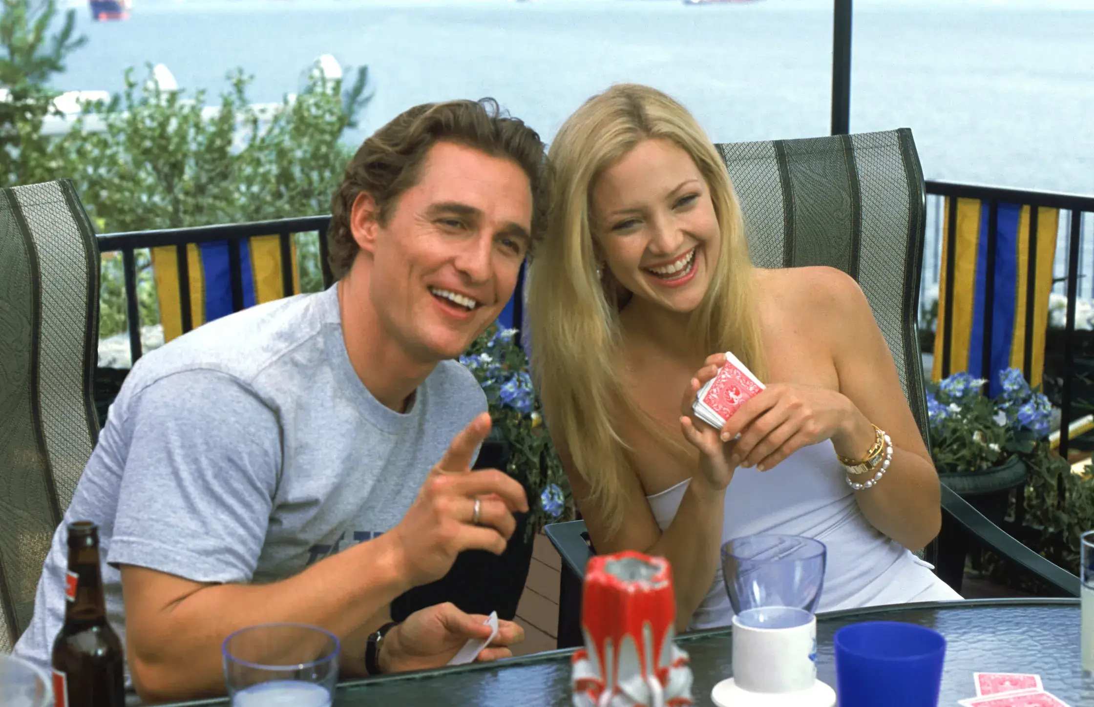 McConaughey with Kate Hudson in rom-com How to Lose a Guy in 10 Days (Paramount)