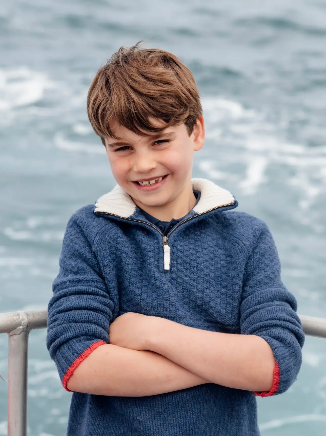 Fans thought Prince Louis looked 'so grown up' (X/@KensingtonRoyal)