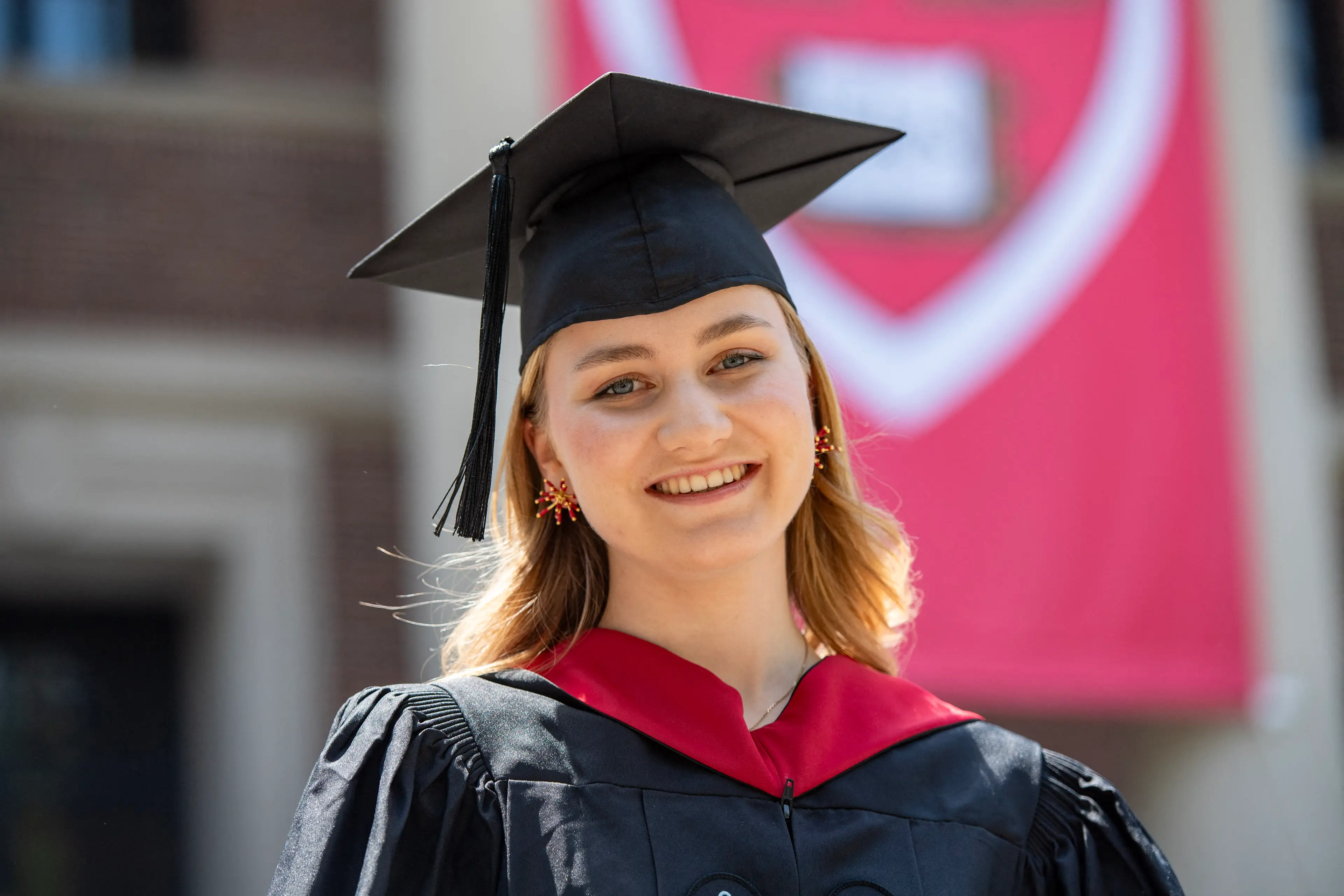 Princess Elisabeth recently completed a master’s degree in public policy at Harvard Kennedy School (Photo by Joseph Prezioso / AFP via Getty Images)