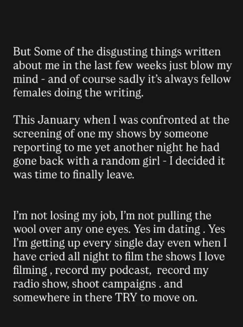 Olivia shared a lengthy statement online (instagram/@Oliviajade_Attwood)