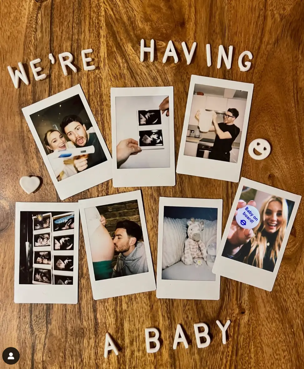 Sian announced the news on social media, too.