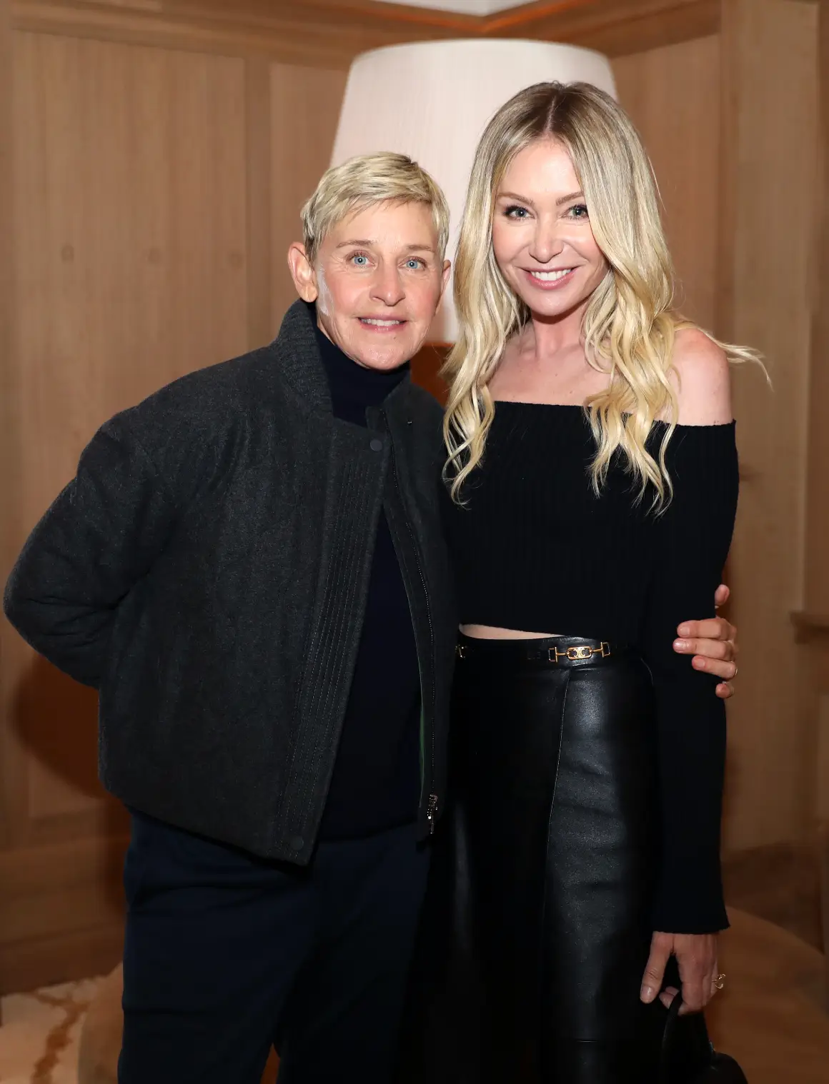 Ellen Degeneres and wife Portia de Rossi have reportedly settled in the Cotswolds, leaving the US for good. (Kelly Sullivan/Getty Images for RH)