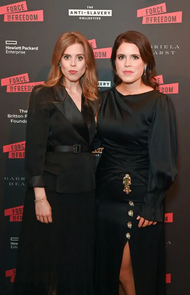 Eugenie and Beatrice both have middle names from former queens (Photo by Dave Benett/Getty Images for The Anti Slavery Collective)