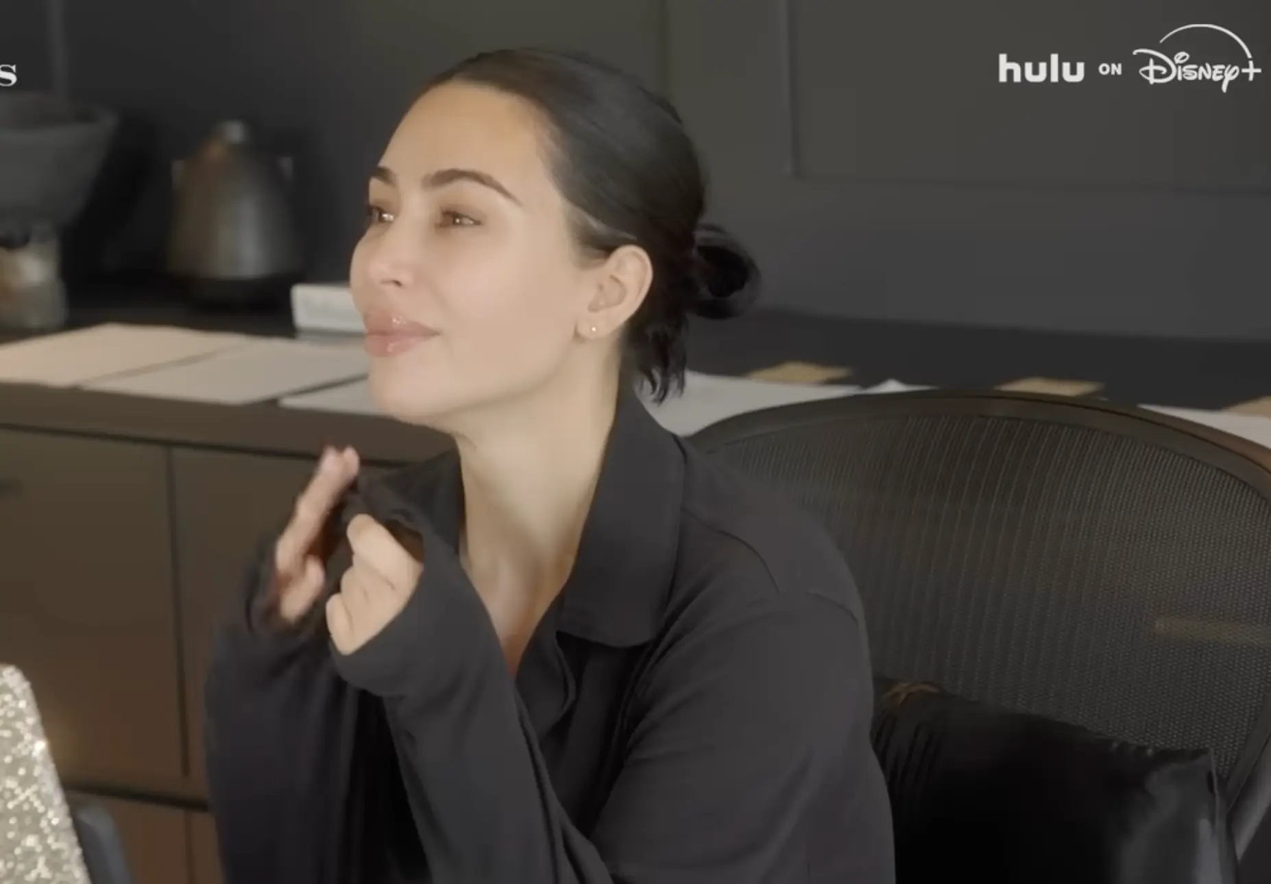 Kim opened up about the rumours on The Kardashians (DisneyPlus/Hulu)