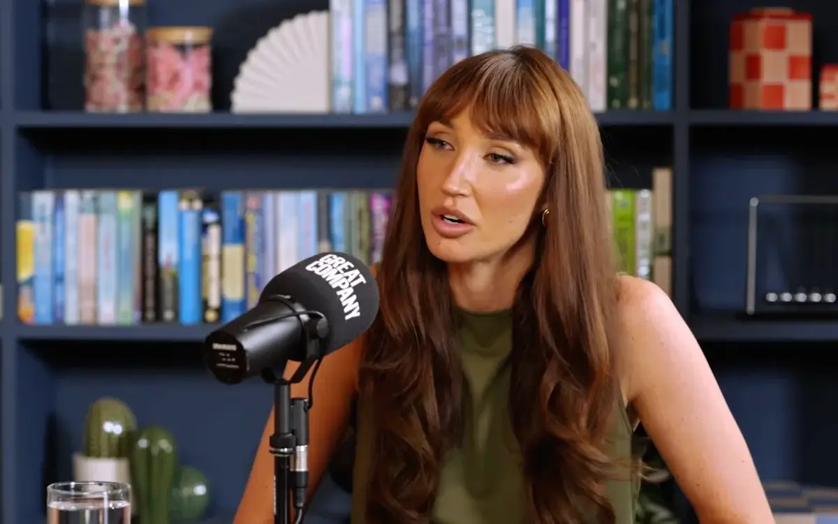 Megan appeared on the latest episode of Jamie Laing's Great Company Podcast (Youtube/@GreatCompanyPodcast)