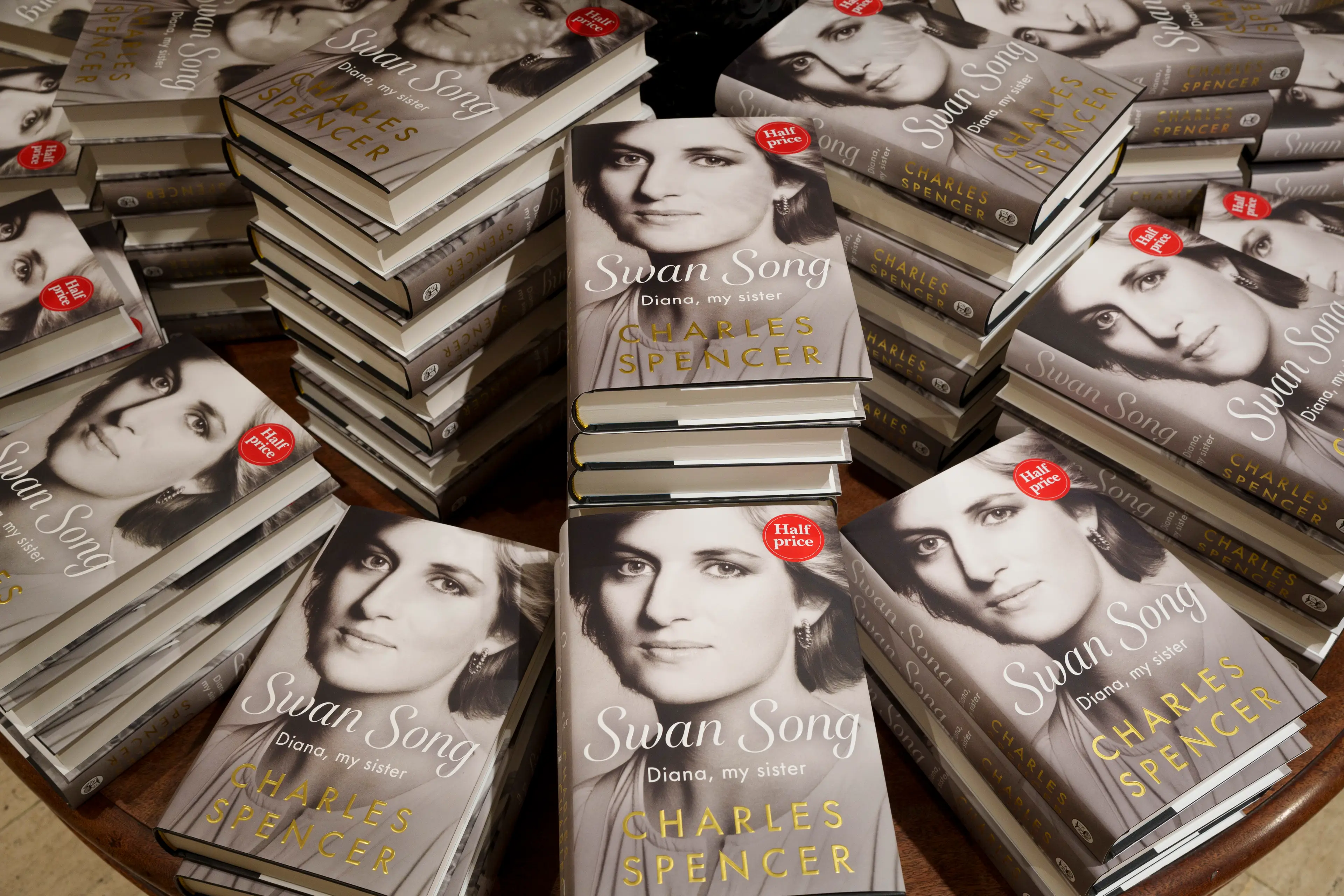 Charles Spencer's book was released the same day (Richard Baker / In Pictures via Getty Images)